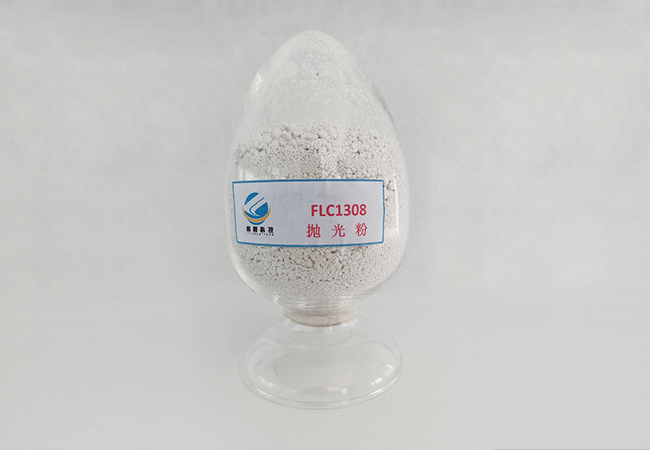 Synthetic lanthanum cerium polishing powder