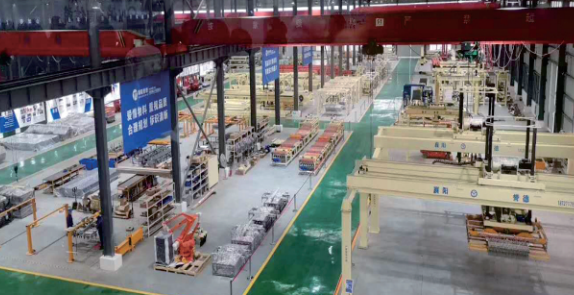 Production scene of Xiangyang Yude company
