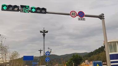 交通信号灯杆的基本结构有哪些?通常由哪几部分构成?