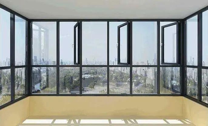 框扇平齐隐形排水门窗92系列