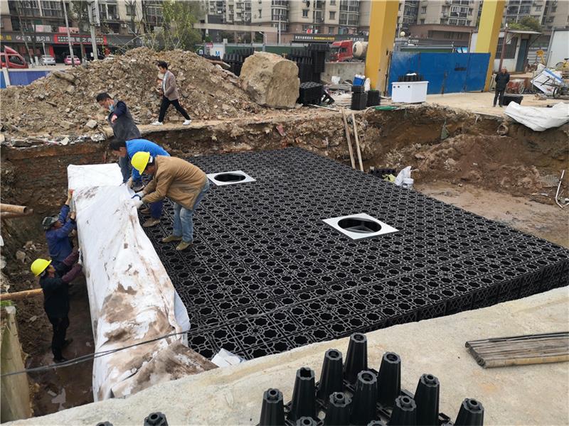 天津北京雨水收集模块系统案例