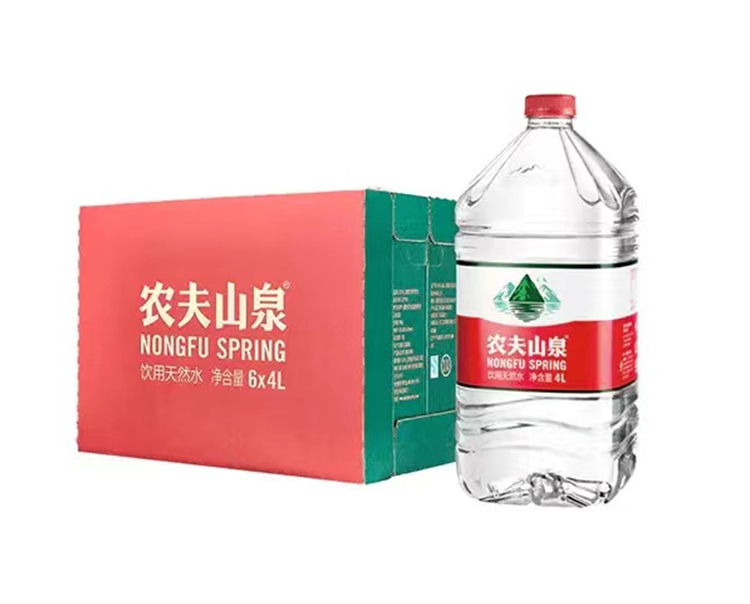 农夫山泉瓶装水-4L