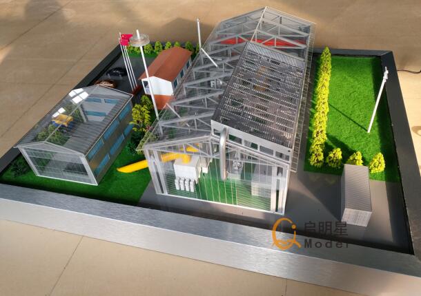 電廠設施工業沙盤模型
