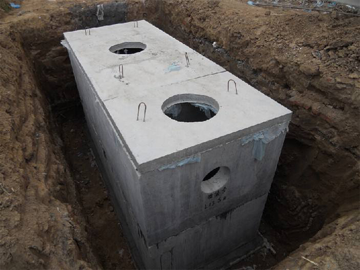 钢筋混凝土组合式化粪池4