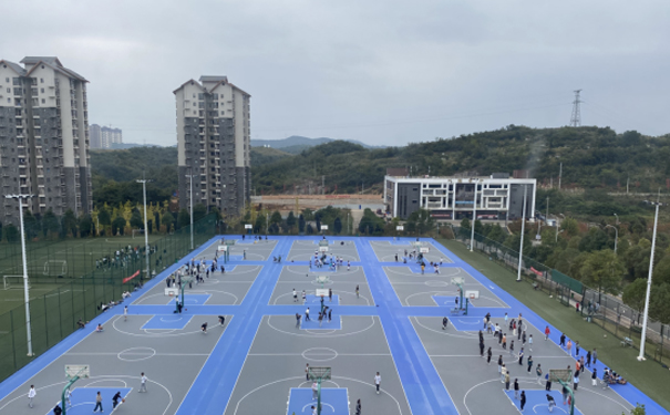 貴州交職院清鎮校區室外籃球場改造項目