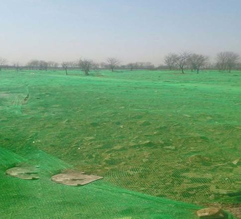 綠色蓋土防塵網