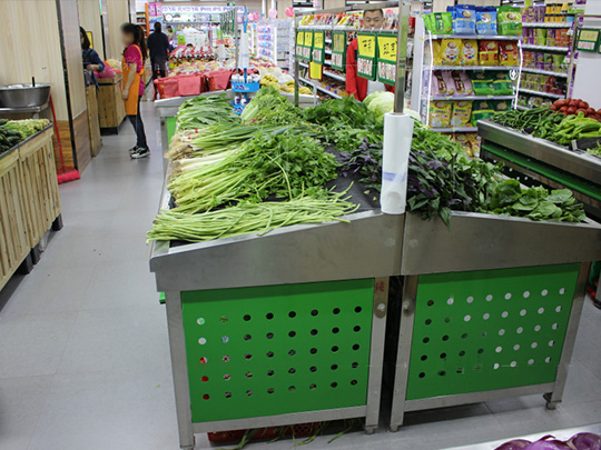 超市蔬果货架