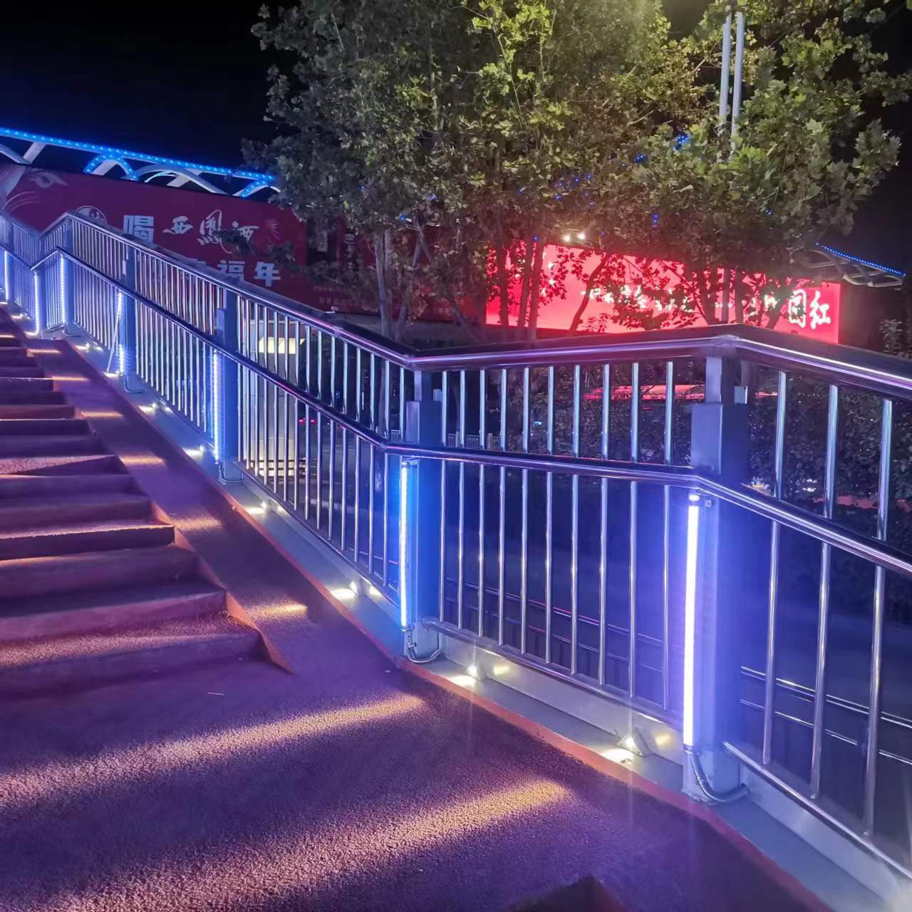 橋梁 景觀燈光護欄廠家 燈光護欄的生銹處理方法