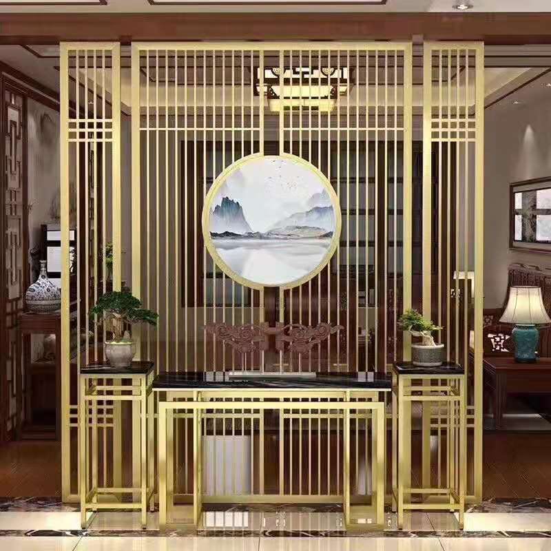 铜艺屏风