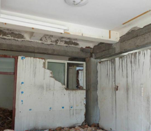 承重墙拆除后一定要进行加固，避免出现房屋不稳倒塌灾难