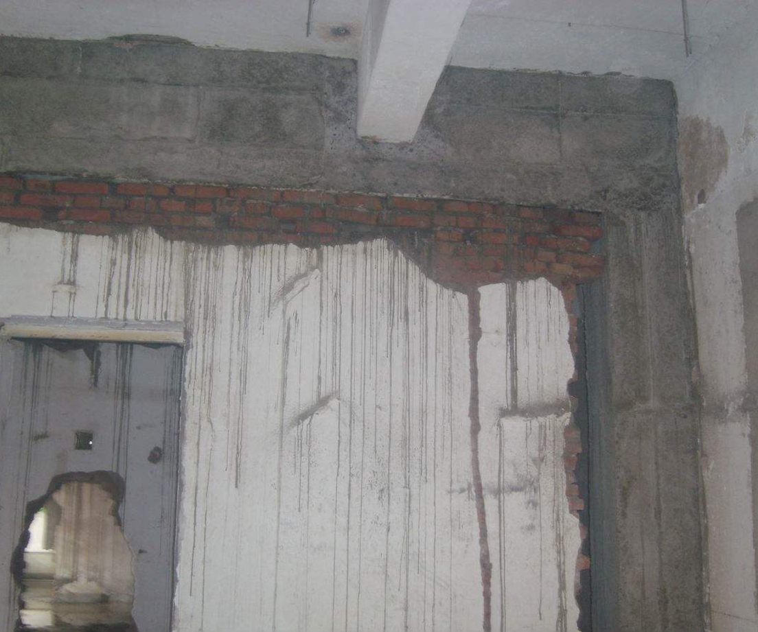 关于墙体裂缝的产生，河南房屋墙体改梁公司有话说