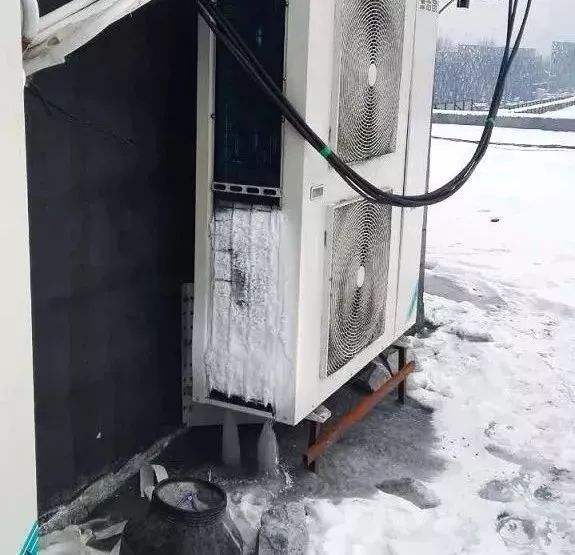 山东超低温5P空气能热泵供应集中供暖。