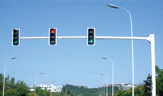 路口的信号灯红灯亮时越线停车怎么办？