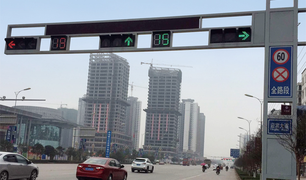 为什么没有用汉字的交通信号灯？