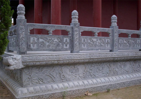 寺庙石雕栏杆