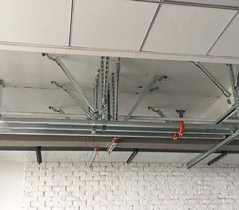 地下室综合支吊架做法-管廊支架的性能令人放心。