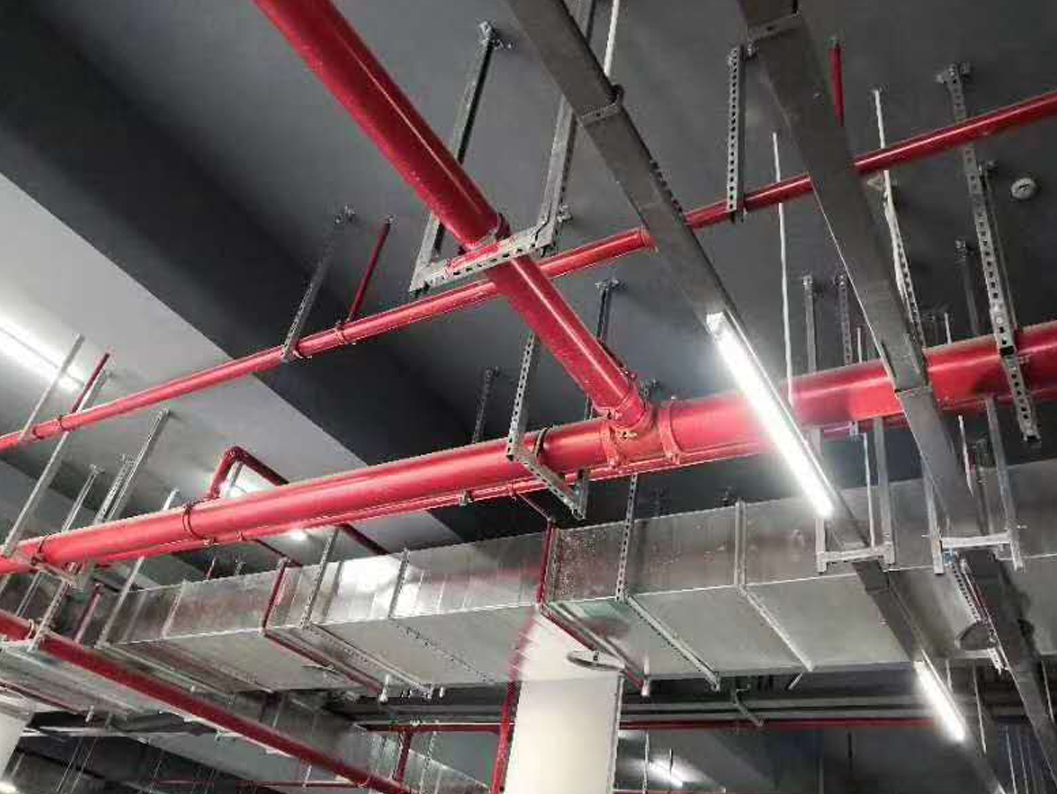 装配式支吊架的平衡结构原理。