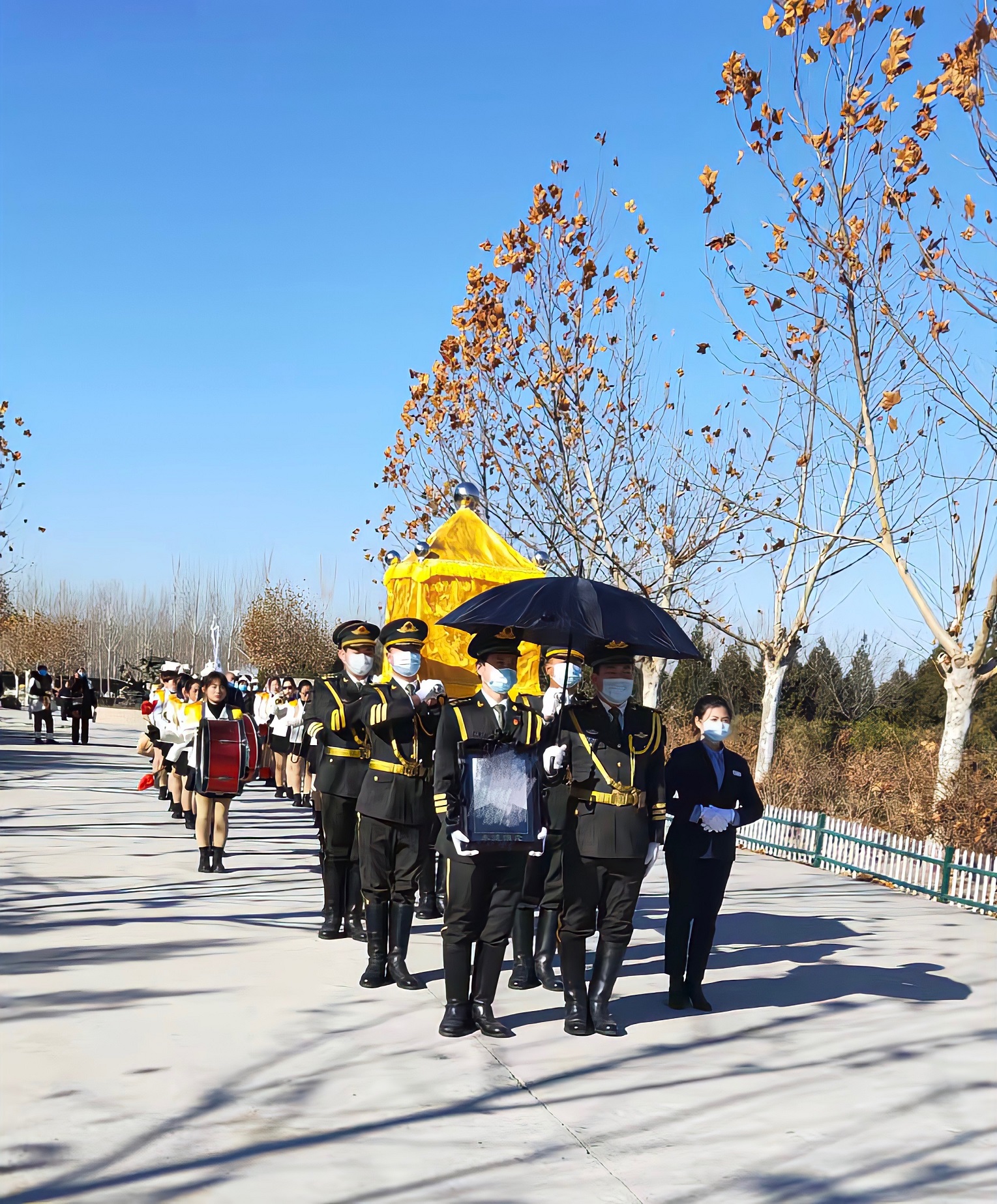 涿州公墓万佛园为逝者准备安葬仪式！