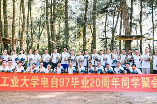 贵州工业大学电自97毕业20周年同学聚会主题活动