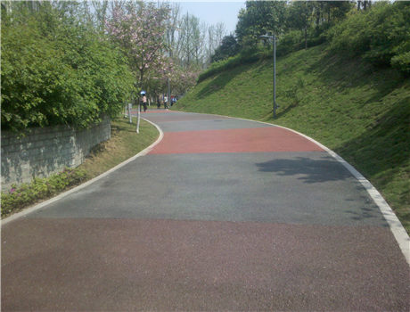 重庆彩色透水混凝土地面