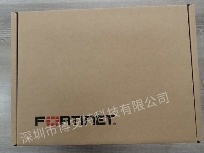 fortinet 60F包装箱外观展示