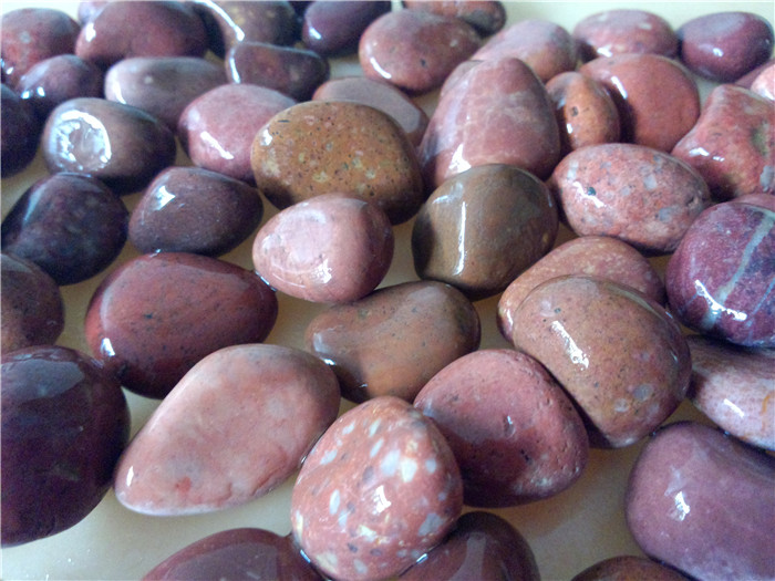 红色鹅卵石1-2厘米