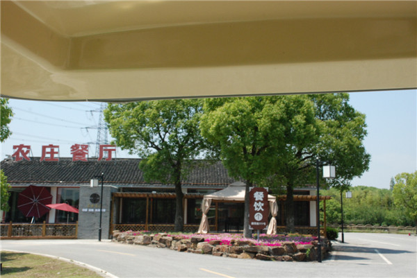 乡村特色的苏州采香泾是游客度假圣地