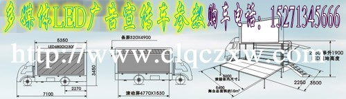 湖北程力LED宣传车在不断的创新意识中把握市场需求