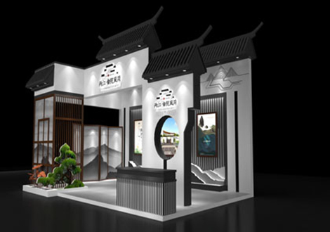 重庆党政展厅设计及装修找博太展览
