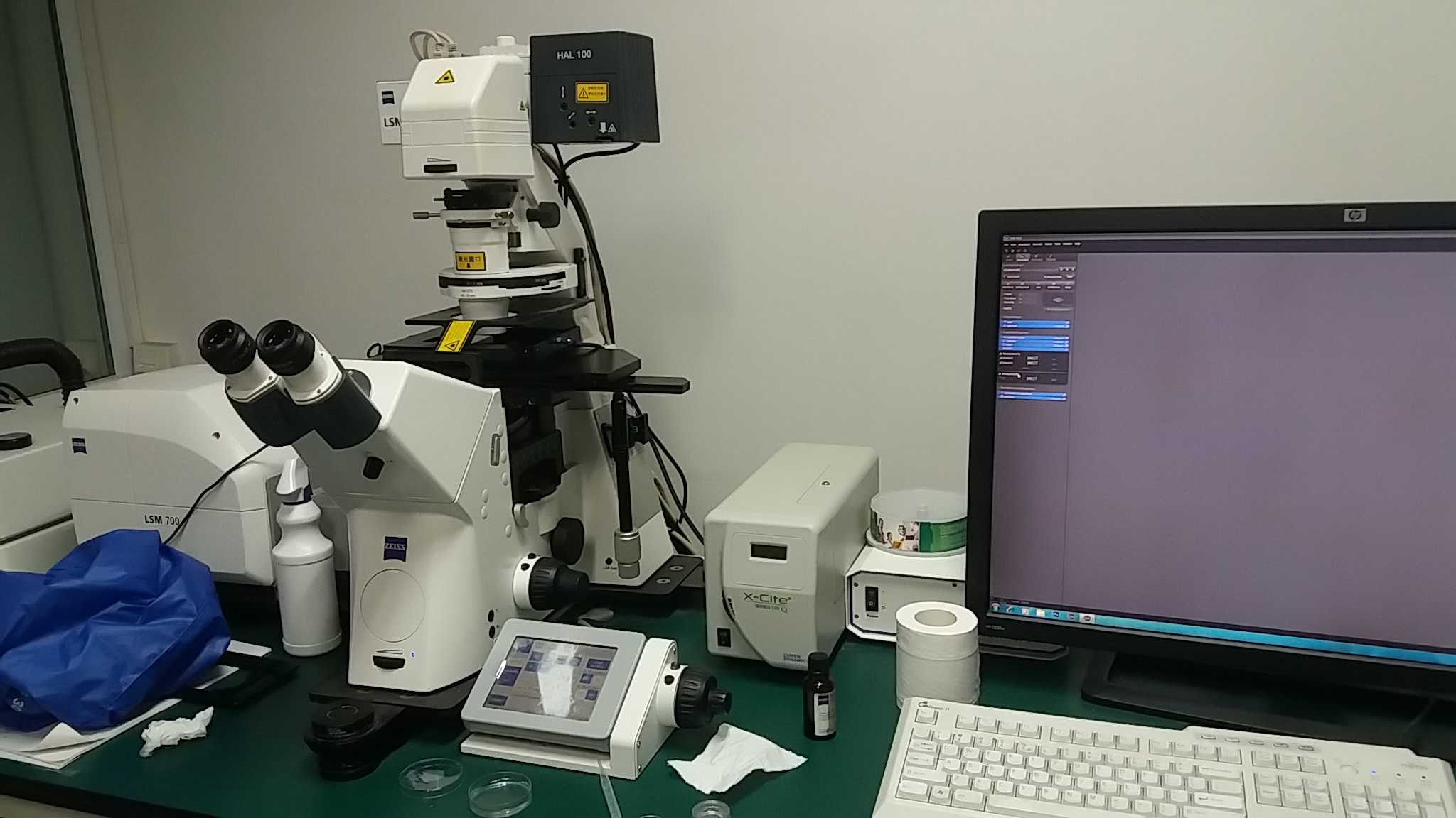 显微镜操作流程及配件故障解析
