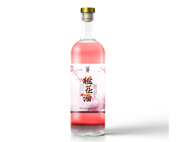 500ml桃花酒