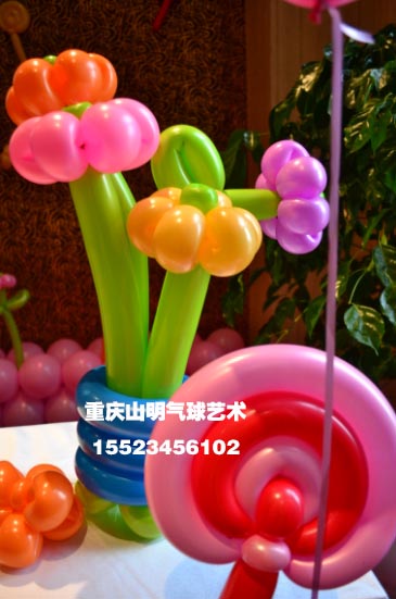 重庆宝宝宴气球布置:宝宝宴气球装饰