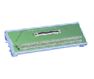 ADAM-39100 SCSI-100接線端子，DIN導軌支架