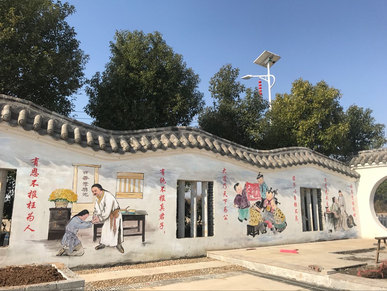 湖南文化墙宣传方案