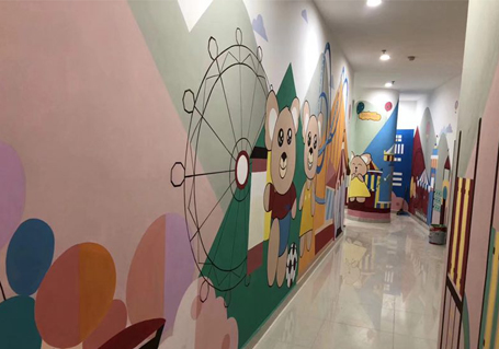 幼儿园墙体彩绘时一般用什么颜色？有什么要注意的？
