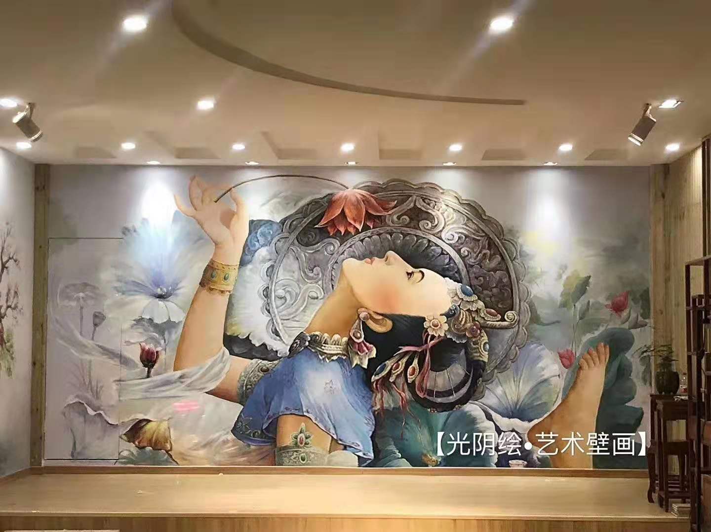湖南墙绘公司告诉你墙绘很受欢迎