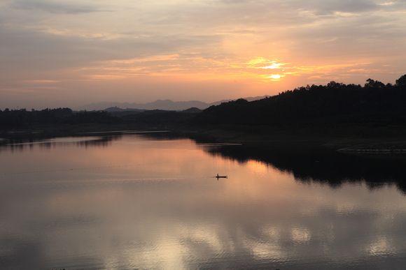 重庆长寿湖逢江区--西南地区最大的人工湖