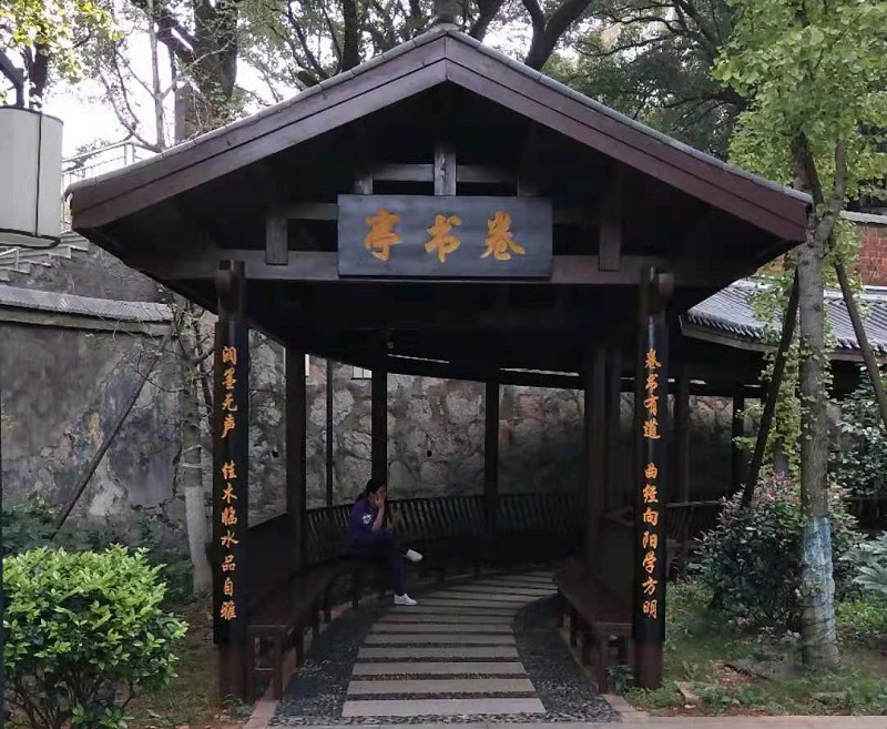 炭化木長廊
