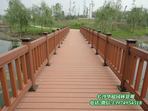 湖南塑木廠家介紹塑木棧道的特點