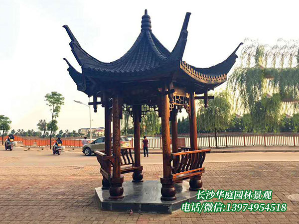 长沙防腐木凉亭