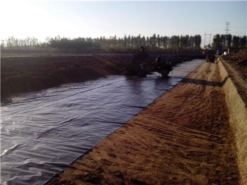 防渗土工膜于疆土增强填海运用的正确性