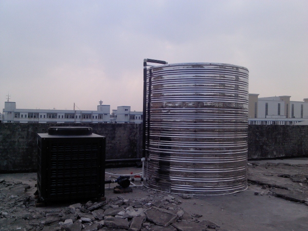 荆州商务酒店热水工程首选荆州新科空气能热水器为什么升温慢，热水不够用？