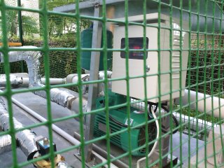 荆州科浪空气能热水器专业服务于荆州美容院发廊热水工程