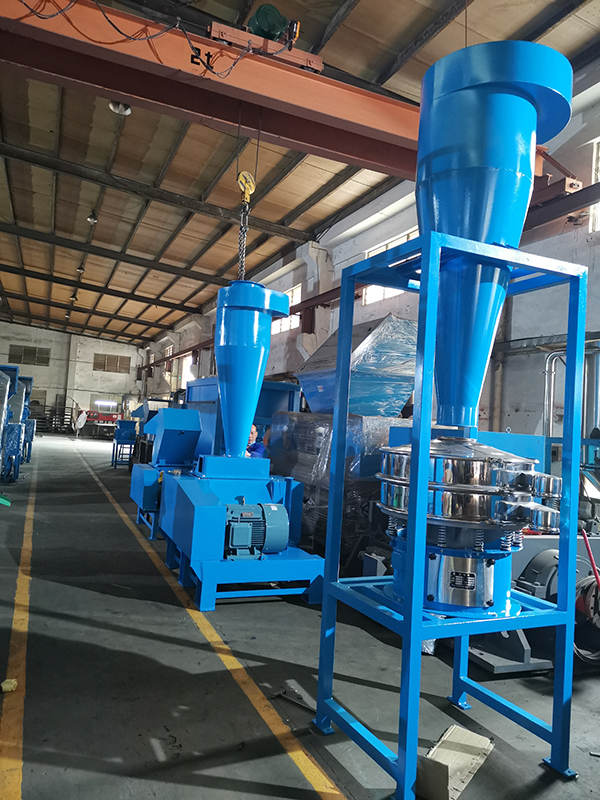  rubber crushing production line