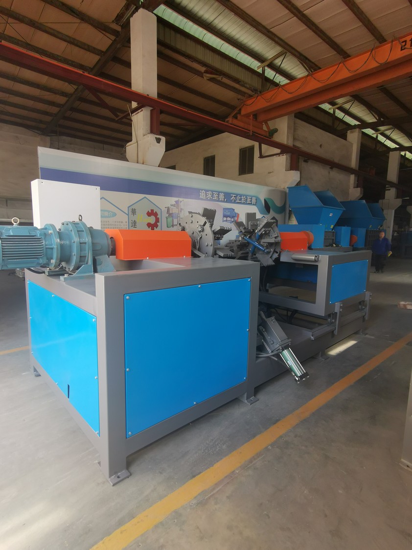 Tire rim cutting machine sent to Jiangmen