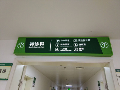 医院导视牌