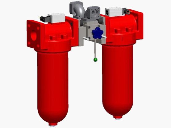 双筒管路过滤器SZU-A250&#215;10P新乡菲诺浦供应