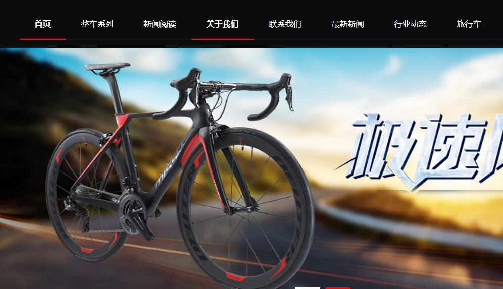 淮南山地自行车设计企业网站建设推广定制模板展示