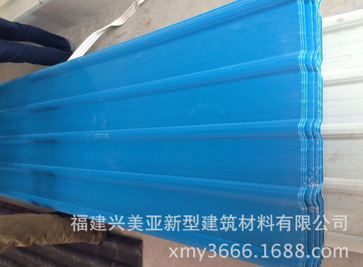 藍色樹脂塑料瓦