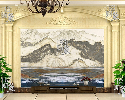 福州艺术背景墙的工艺流程和应用